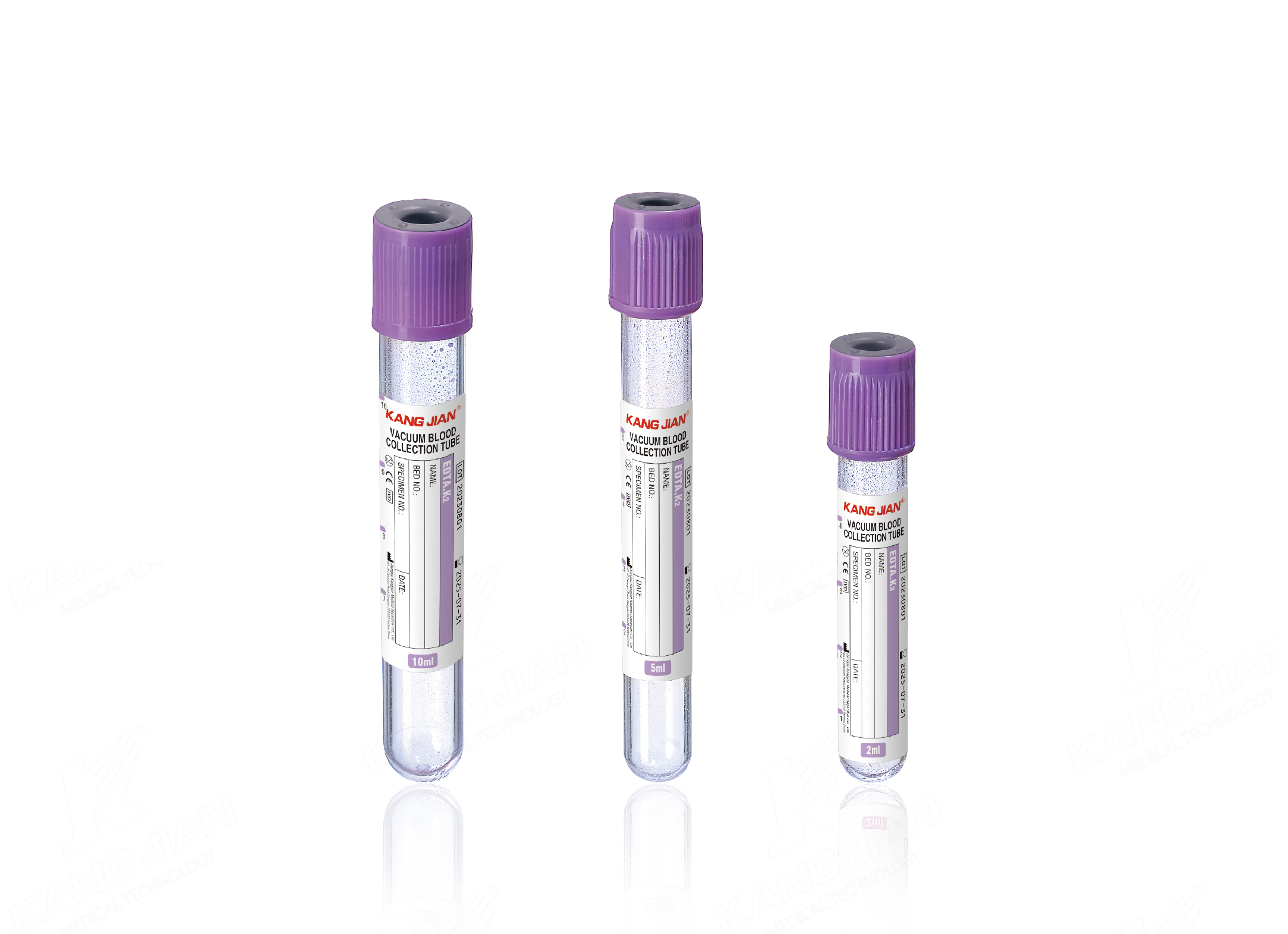 Tubes EDTA