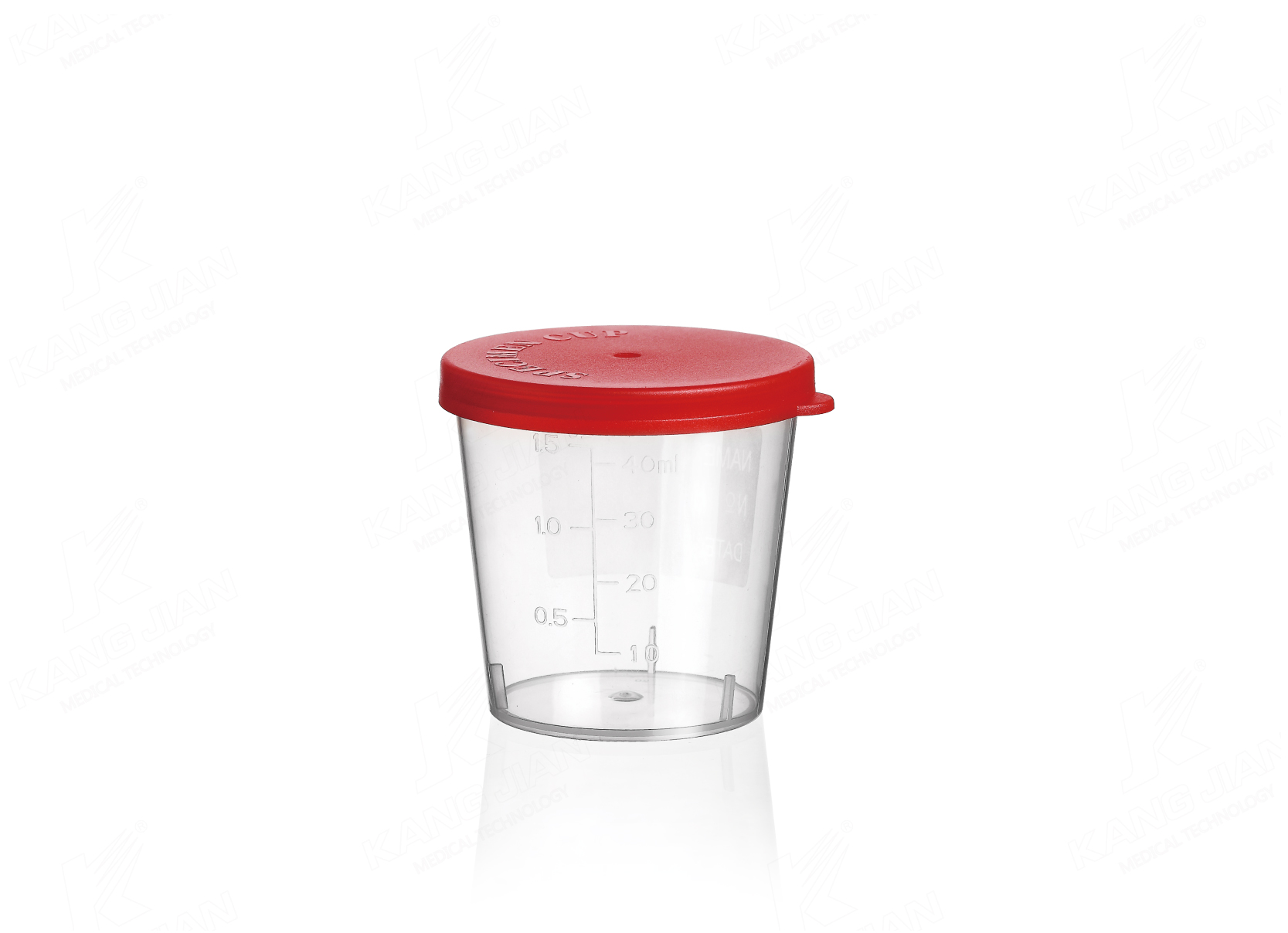 R&eacute;cipient &agrave; urine 40 ml