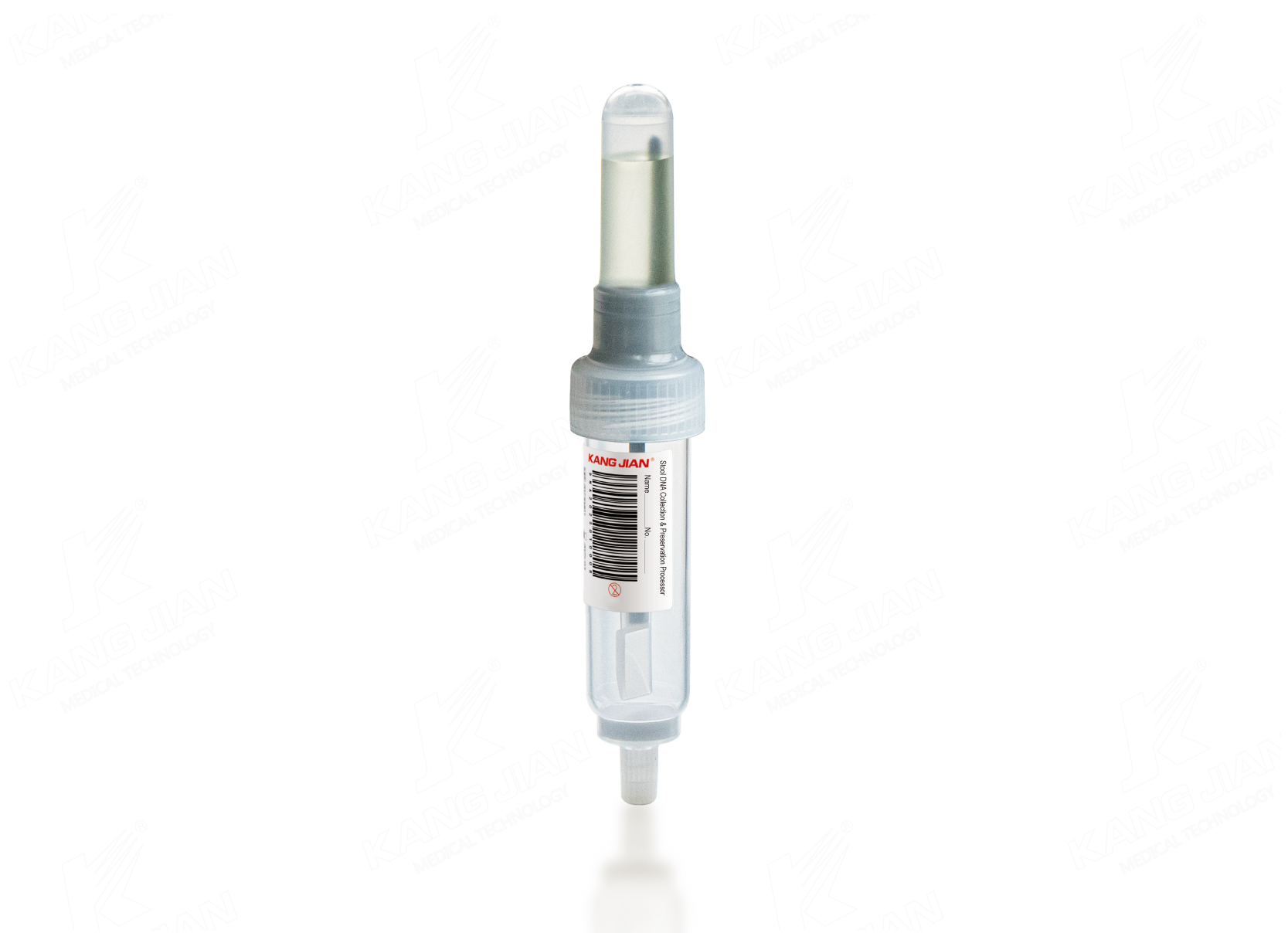 Tube de conservation de l'ADN des selles