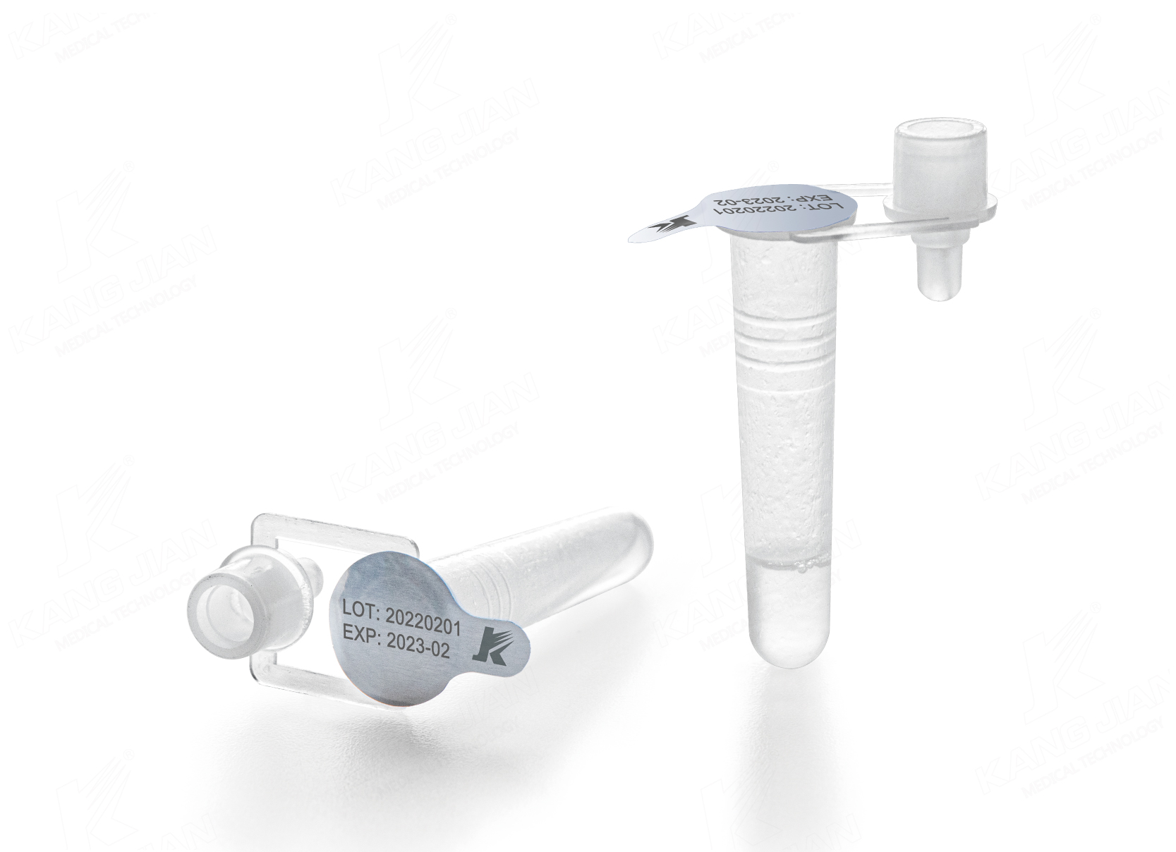 Tubes pour tests d'&eacute;chantillons d'antig&egrave;nes 3 ml