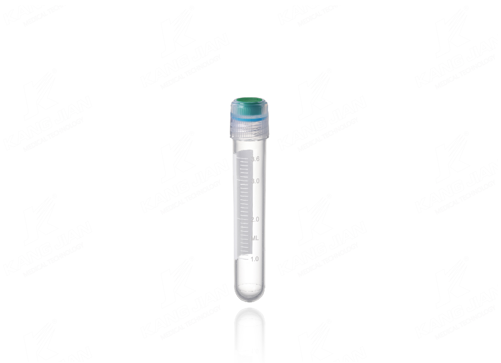 Cryotube &agrave; filetage externe