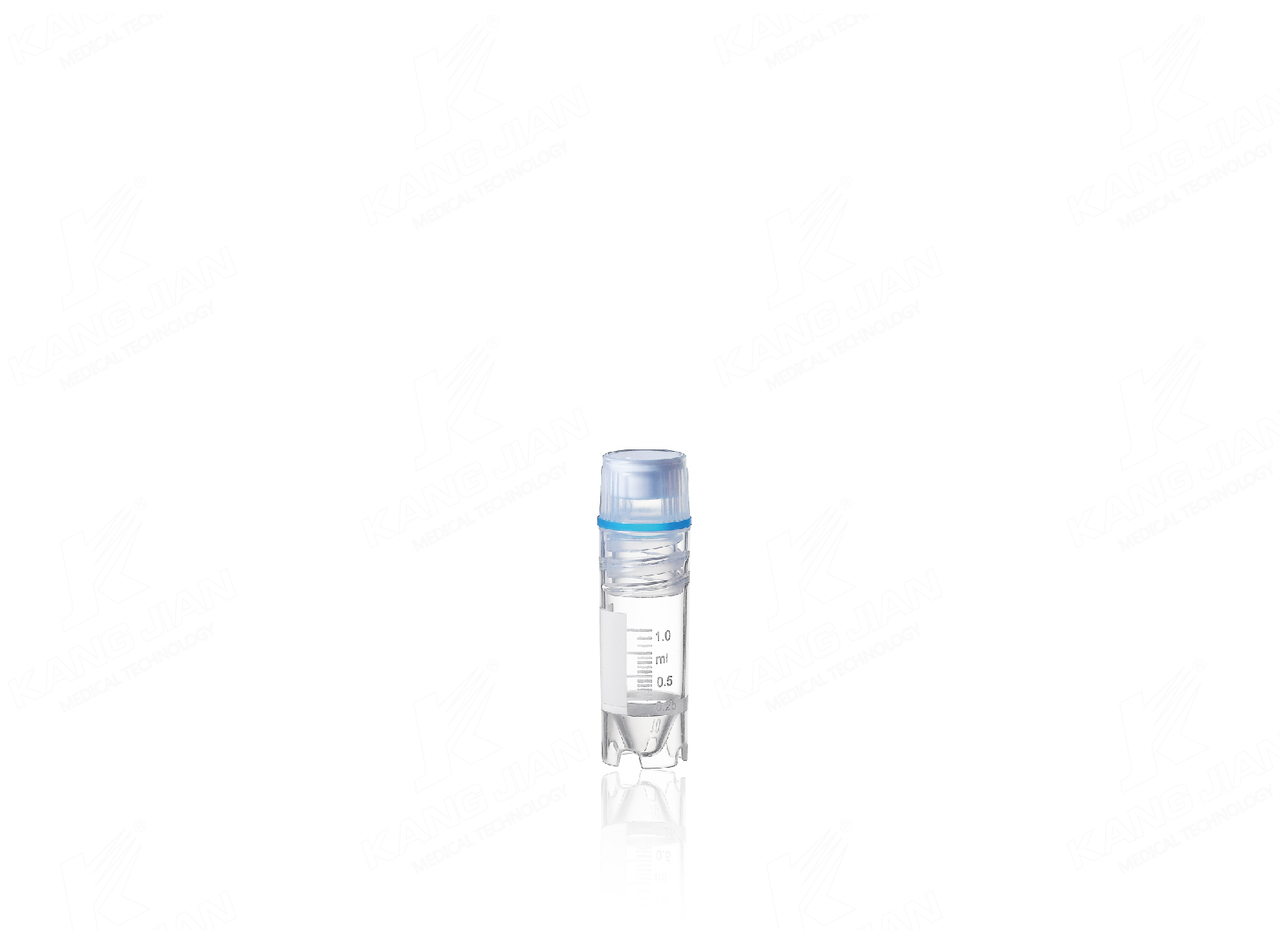 Cryotube &agrave; filetage interne