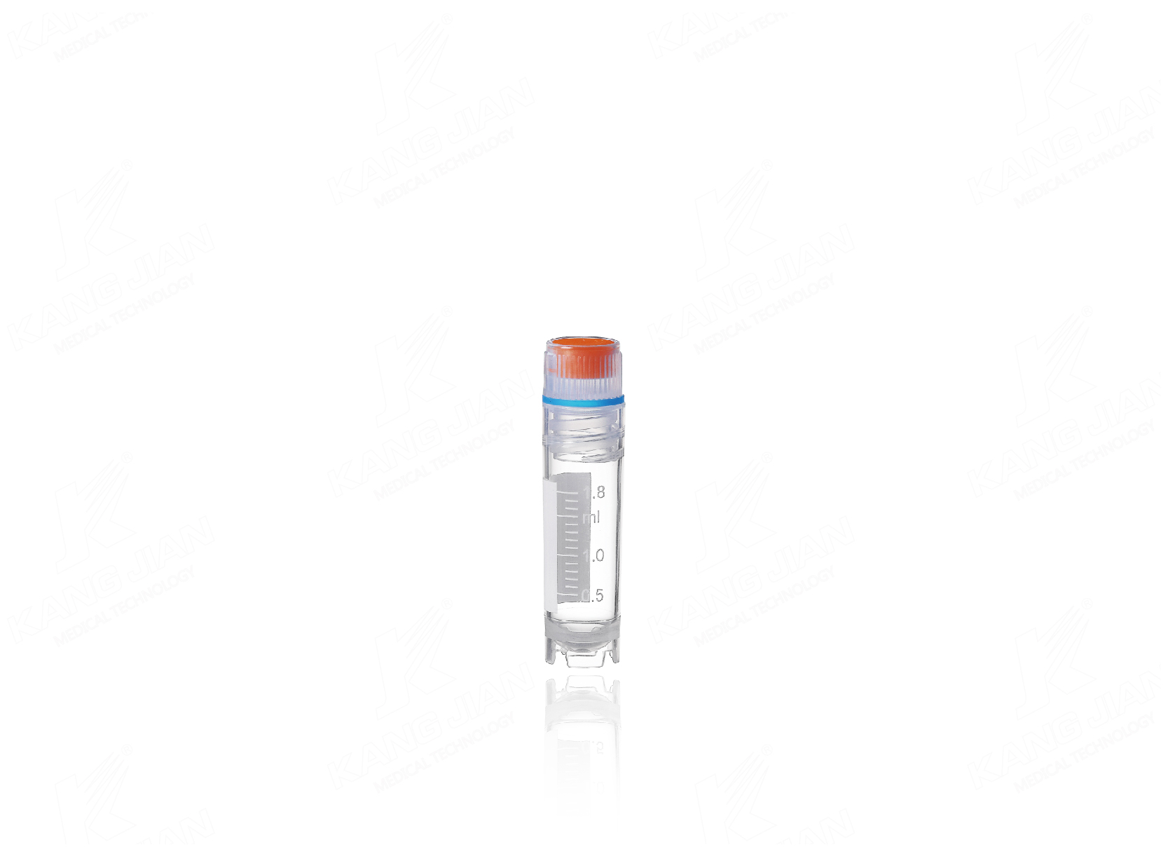 Cryotube &agrave; filetage interne