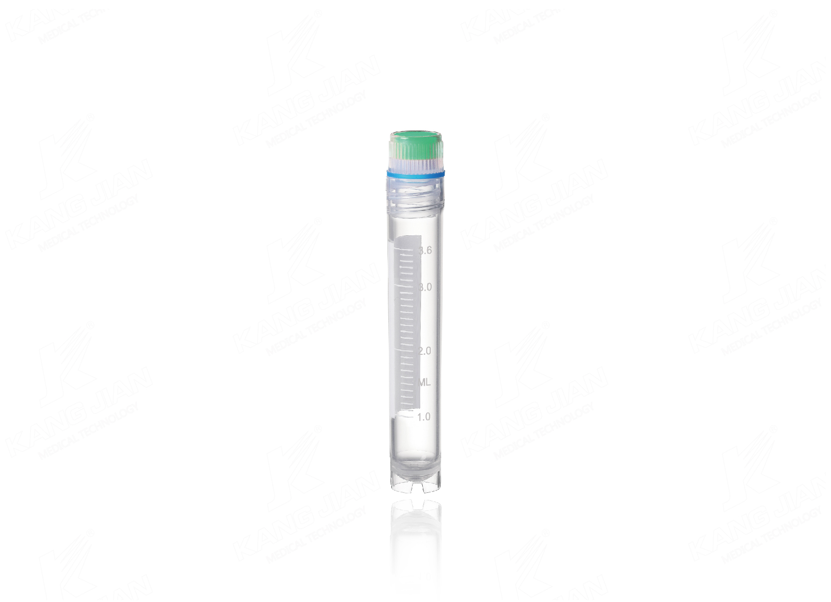 Cryotube &agrave; filetage interne