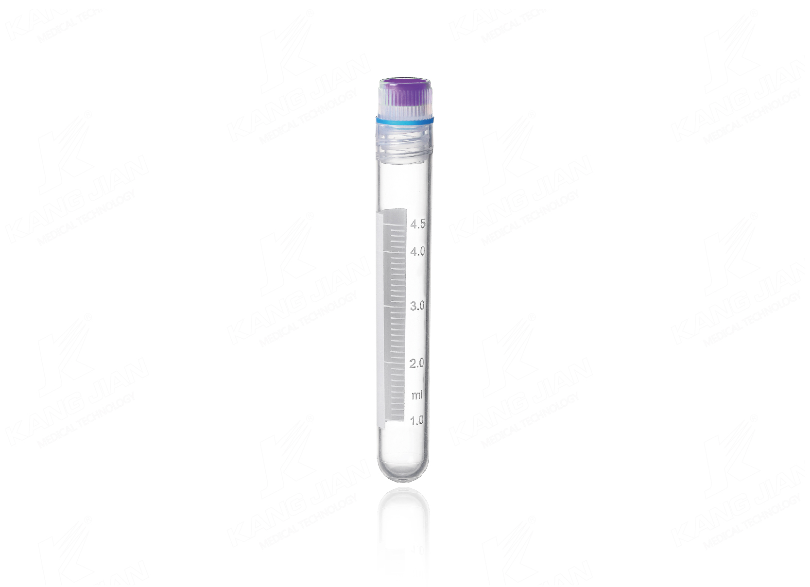 Cryotube &agrave; filetage interne