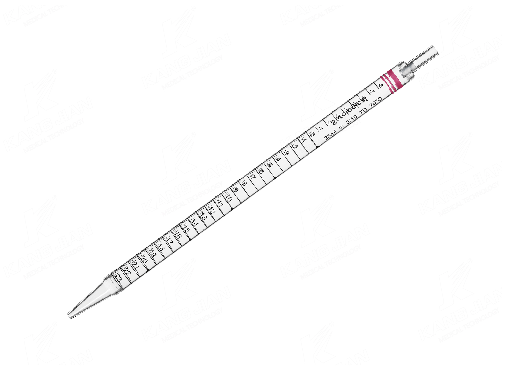Pipette s&eacute;rologique 25ml