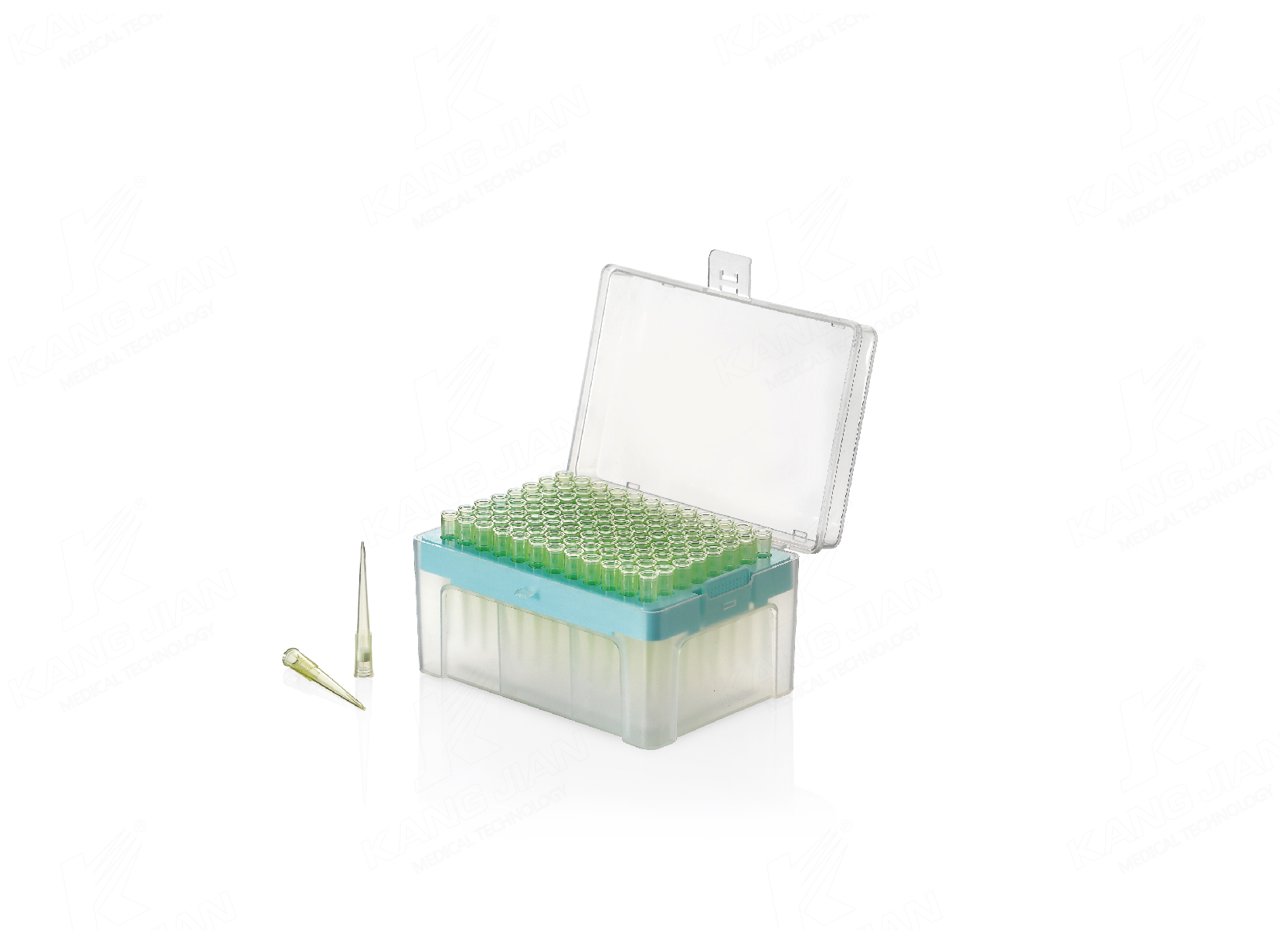 Bo&icirc;te de pointes de pipettes 200&mu;L