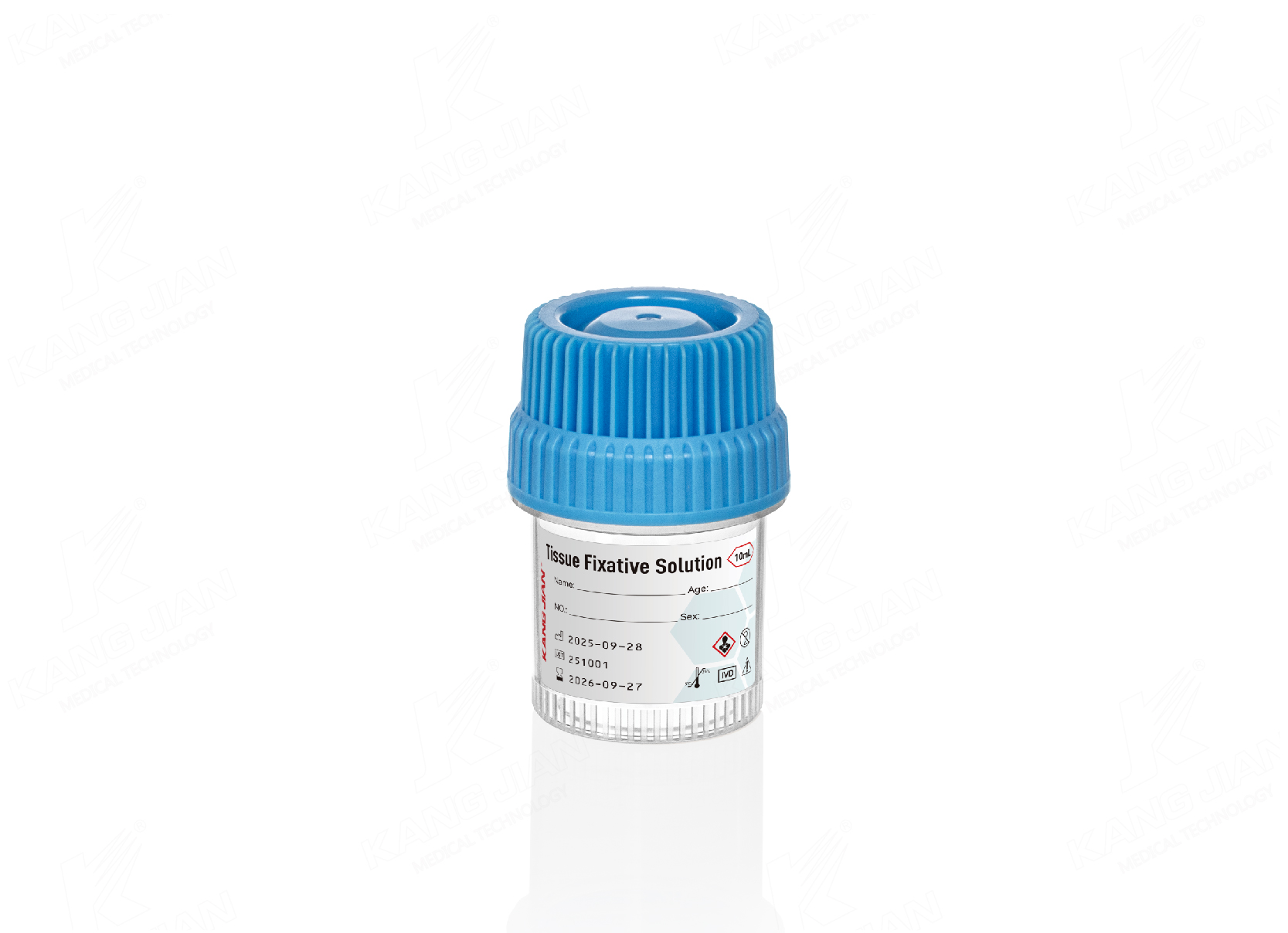 Coupe d'&eacute;chantillon de tissu de biopsie