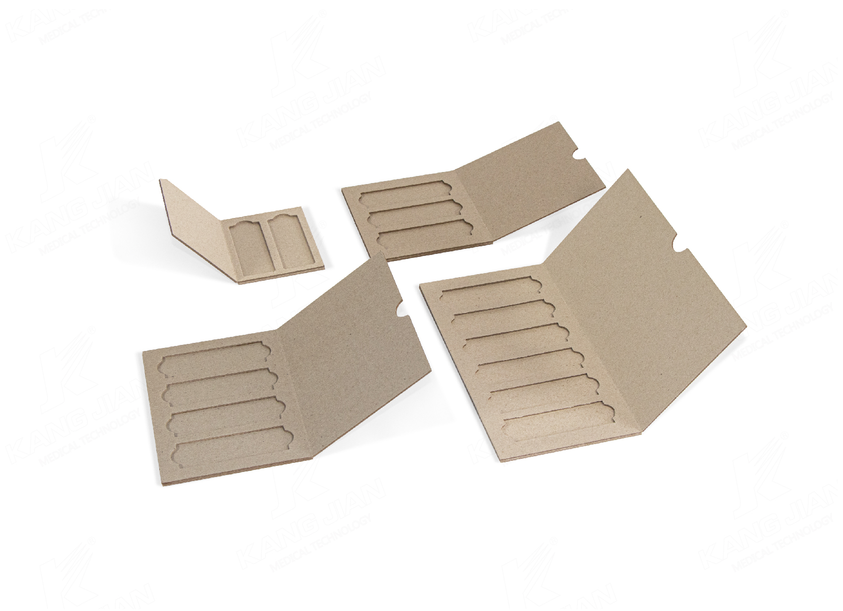 Plateau en carton, courrier