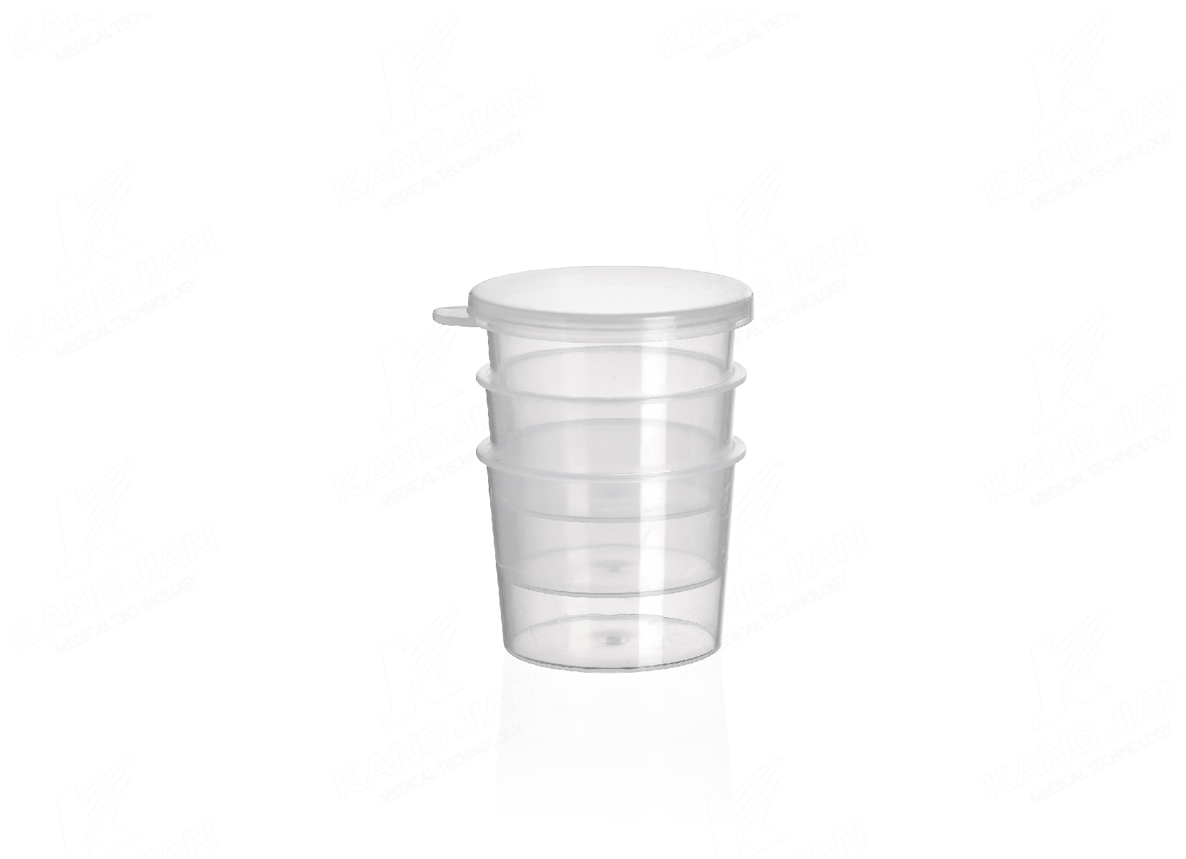 Tasse &agrave; m&eacute;dicaments &agrave; trois couches